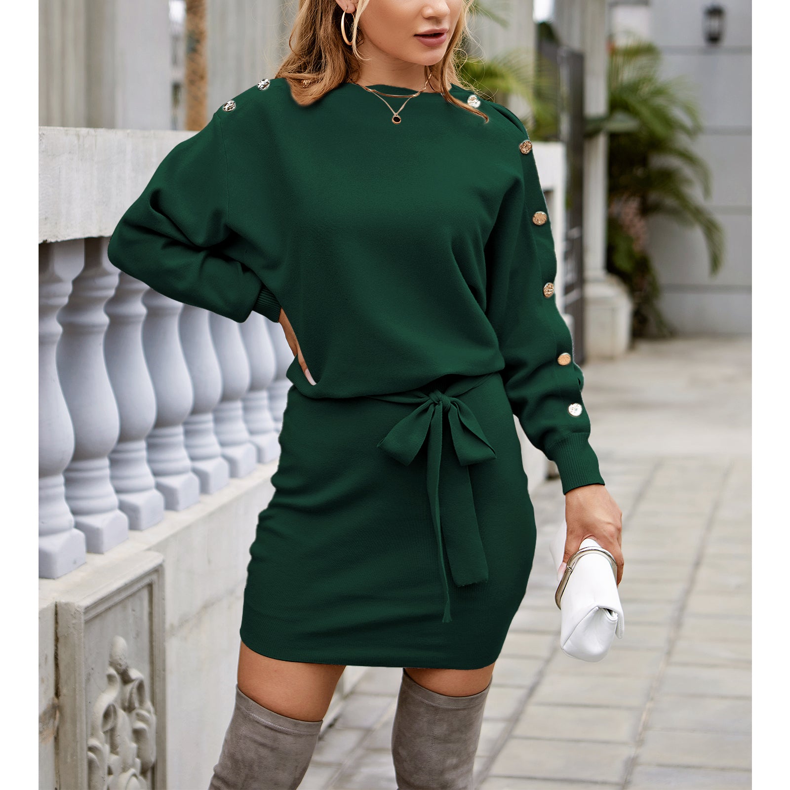 Jumper dress hotsell long sleeve